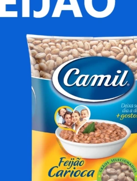 FEIJÃO CARIOCA CAMIL 1KG